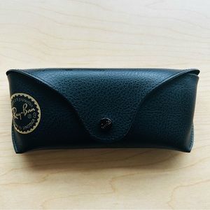 Ray-Ban leather case